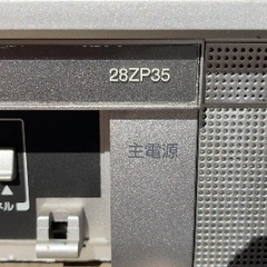 東芝28型ブラウン管テレビ　故障してますの画像