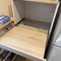 【開閉式キッチンボード／レンジ台】100円でお譲りします！の画像