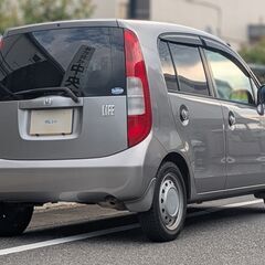 格安！　ライフ660 F　 キーレス 代車使用　下取り車　エアバック　ABS　パワーウインドー　エアコン　5ドア　4人乗り （ストームシルバー・メタリック）の画像