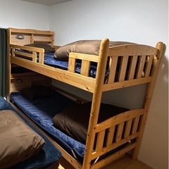 2段ベット解体済み一階から運ぶ階段なし　の画像