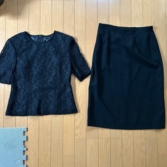 半袖喪服上下セットの画像