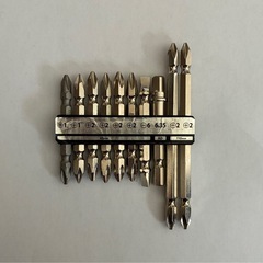 DCM　AC100Vドリルドライバー  T-DD-2 とドライバービットセットの画像