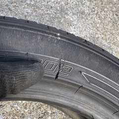 165/55R14バリ山２本の画像