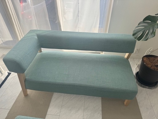 【替えカバー付】L字ソファーセット