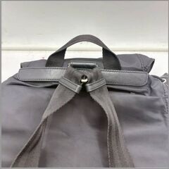 【❗️✨通勤通学にも使える✨❗️】MARC JACOBS（マークジェイコブス）ナイロン×レザー リュック🎒スタイリッシュデザイン／現状品の画像