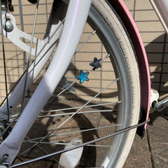 ブリヂストン　ワイルドベリー　白　20インチの画像