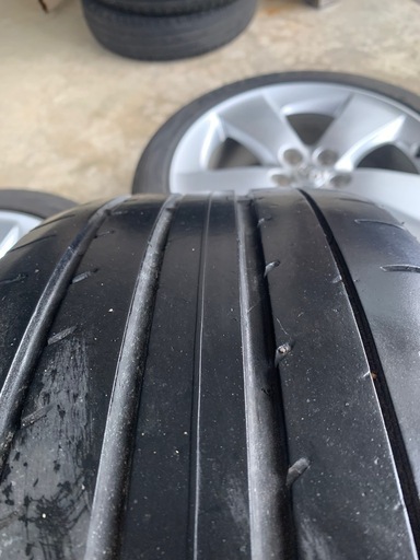 30プリウス Sツーリング 純正ホイール 215/45R17 23年製　4本セット