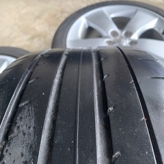 30プリウス Sツーリング 純正ホイール 215/45R17 23年製　4本セットの画像