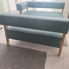 【替えカバー付】L字ソファーセットの画像