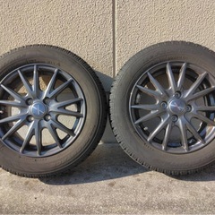アルミホイール（スタッドレスタイヤ付）の画像