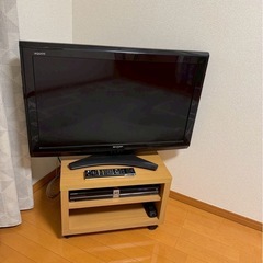 SHARP AQUOS 液晶カラーテレビ 2011年製の画像