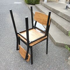 【ダイニングチェア】２脚の画像