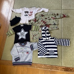 まとめベビー服の画像