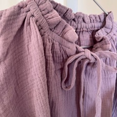 ラベンダー ワンピース　子供服　110サイズの画像