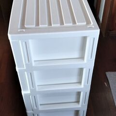 収納チェスト引出し4段の画像