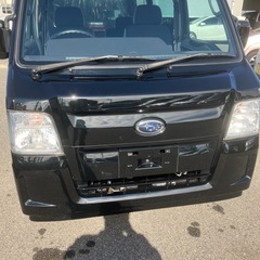 サンバーバンスーパーチャージャー　車検受渡し　ワンオーナー希少黒色の画像