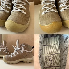 KEEN PYRENEES ハイキングシューズストロー 防水の画像