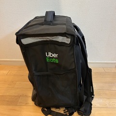 Uber Eats公式配達バッグ(ブラック)の画像