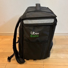 Uber Eats公式配達バッグ(ブラック)の画像