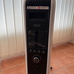 オイルヒーター【美品】 ヤマゼン YAB-H1000TIM-W mill 【手渡し限定】の画像