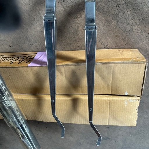 H3年　ハイラックス用メッキワイパー 人気モデル シンプル設計 高評価店 配送日時指定