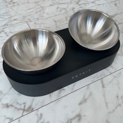 犬猫用 フードボウル2点セットの画像