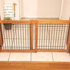 ペット用 木製ペットゲート/ペットフェンスの画像