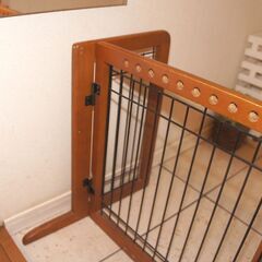 ペット用 木製ペットゲート/ペットフェンスの画像