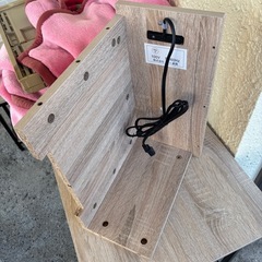 コーナーラック　配線隠しの画像