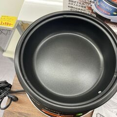 着脱グリルパン 24cmタイプ グリルパン お鍋  ガラス蓋付 グリル 鍋 着脱式 グリル鍋 電気鍋 おでんやすき焼きなど 煮込み SGP-24 調理器具 札幌市手稲区の画像