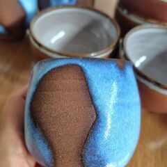 湯呑み　和食器　焼物　鳳山　来客用の画像