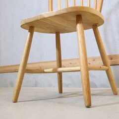 ナチュラルな木の質感が魅力のウィンザーチェアです。カントリースタイルのダイニングチェアはリビングや寝室のサイドチェアとしても。カフェスタイルや北欧テイストにもオススメです♪の画像