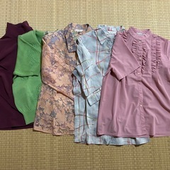 小柄な高齢女性向き上衣25枚おまとめの画像