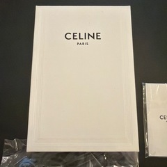 CELINE　三つ折り財布　ブラックの画像