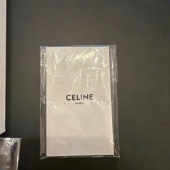 CELINE　三つ折り財布　ブラックの画像