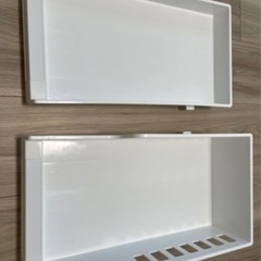 美品　ニトリ　
キッチン下収納ラック2段引き出しの画像