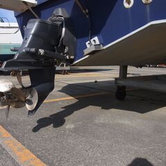 プレジャーボート　ポーナム26　ディーゼル 　陸置き艇の画像