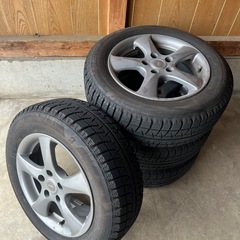 履き替え無料中古スタッドレスタイヤ205/60R16 92Q ブリヂストン アイスパートナー2 年製2024の画像