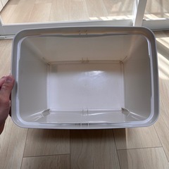 ゴミ箱 仕切り付きの画像