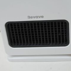 Revave 電気ファンヒーター HW-PRO ホワイト 2020年製 人感センサー リモコン・説明書付き    札幌市 清田区 平岡の画像