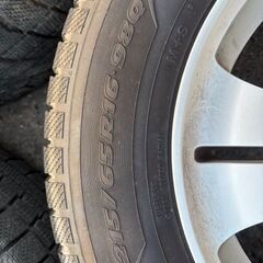 16インチホイール＆スタッドレスタイヤ（廃タイヤ） 4本セットの画像