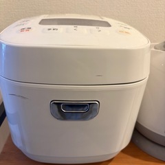 炊飯器＆ケトルセット(説明書付き)の画像