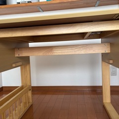 【美品】ダイニングテーブルセット　2wayの画像