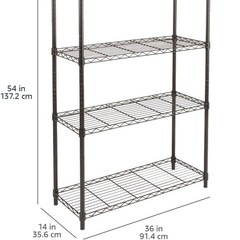 Amazon4段シェルフユニット　未使用品の画像