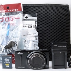 光学22倍ズーム！Nikon COOLPIX S9500★Wi-Fi内蔵  1ヶ月動作補償あり！ 安心のゆうパック代引き発送！ 送料、代引き手数料無料！の画像