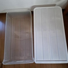 ニトリ　収納ケース2個セットの画像