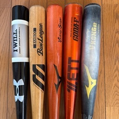 【決まりました】軟式用バット5本セットの画像