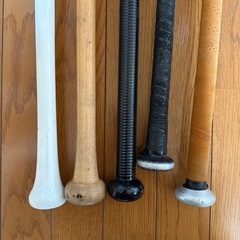 【決まりました】軟式用バット5本セットの画像