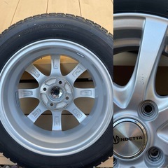 スタッドレス+ホイール4本セット 軽自動車用155/65R14 ブリヂストン ブリザックVRXの画像