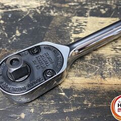 【久留米】【引き取り限定】【中古品】Snap-on スナップオン FHR80 ラチェットハンドル クイックリリースラチェット 差込角:3/8sqの画像